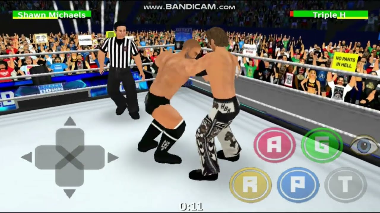 Shawn Michaels Vs Triple H Wwe 2K23 GamePlay Arslan Games