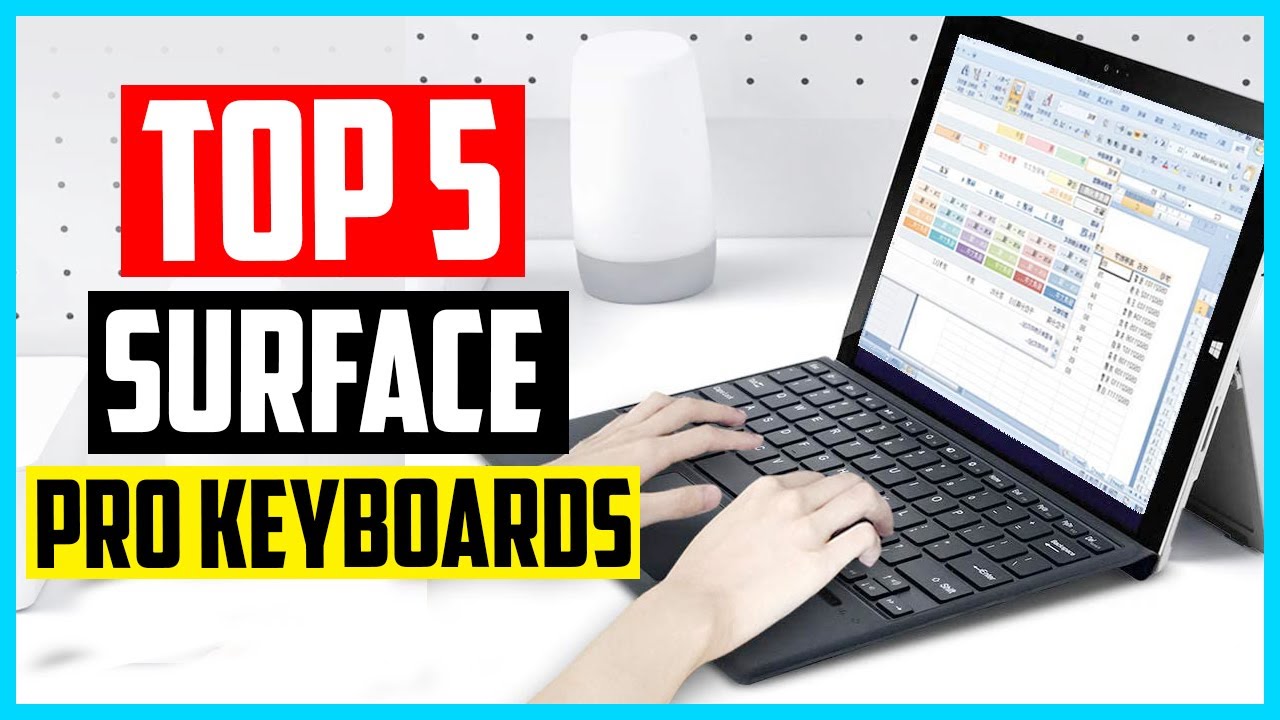 Top 5 Best Surface Pro Keyboards in 2025