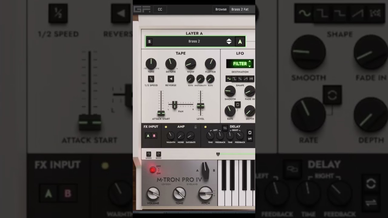 M-Tron Pro IV de #gforcesoftware la recreaci&oacute;n de un cl&aacute;sico de la m&uacute;sica 🌍