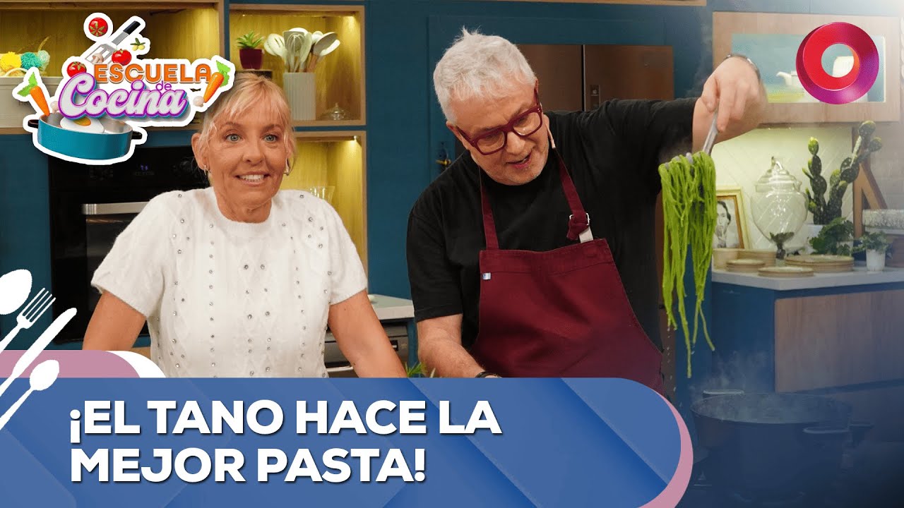 ¡El Tano hace la mejor pasta! | #EscuelaDeCocina Completo - 17/06 - El Nueve