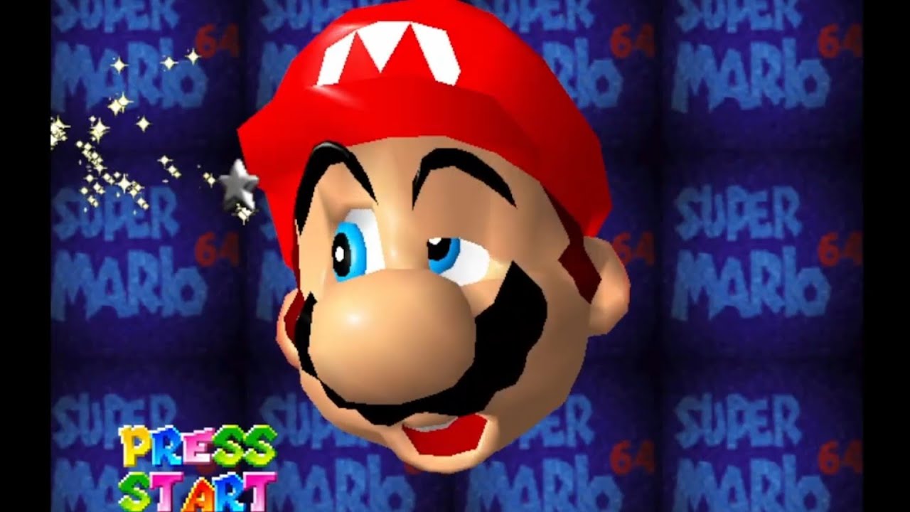 Впервые играю в Mario 64