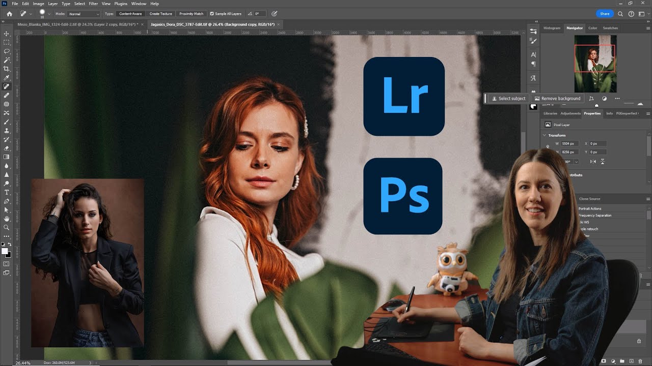 Photoshop portré retus egyszerűen - Kattanjki Klubtalálkozó képszerkesztés