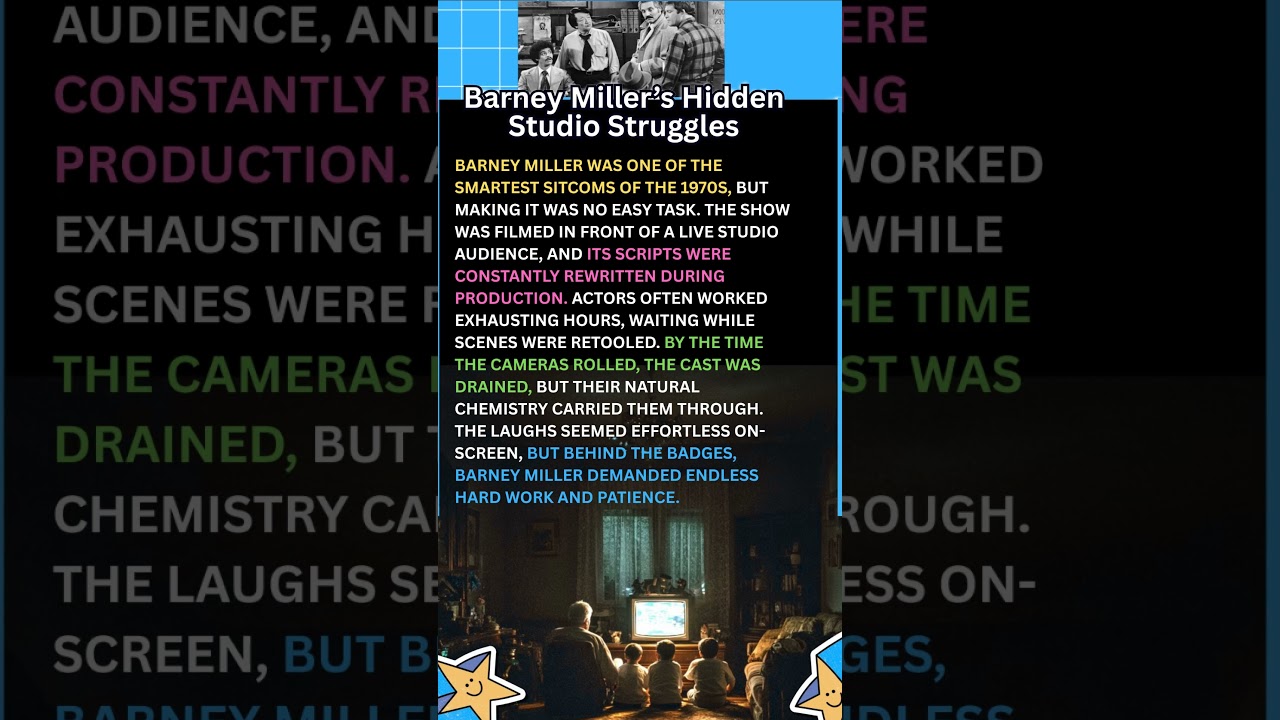 Barney Miller&rsquo;s Hidden Studio Struggles #BarneyMiller #ClassicSitcom  #1970sTV