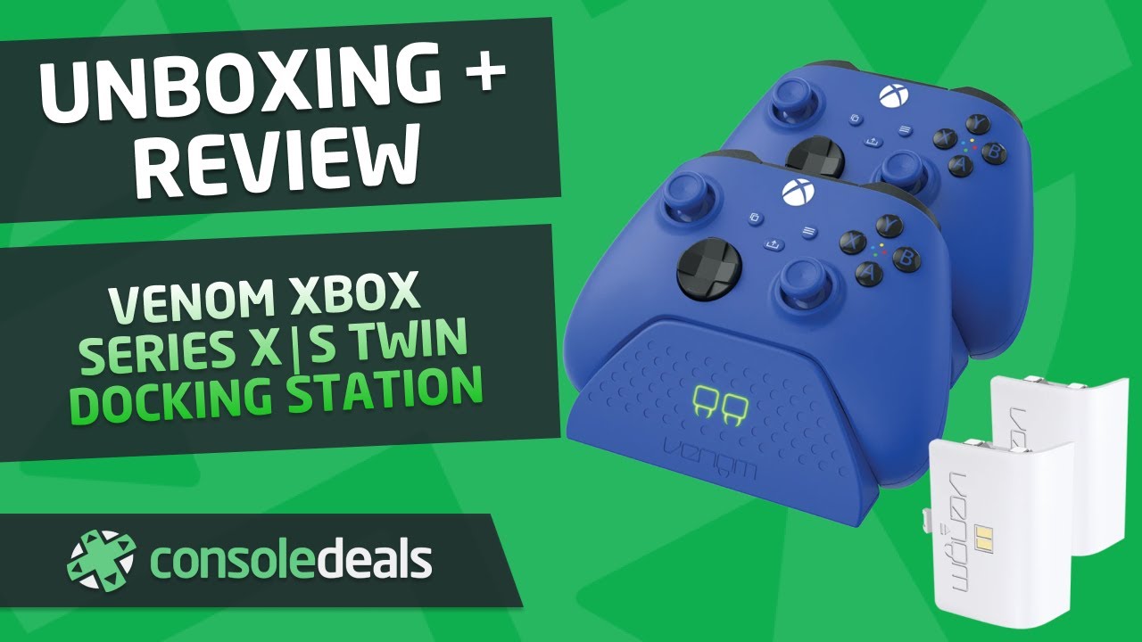 Venom Xbox Series S|X controller Twin Docking Station (Unboxing + Review) | Console Deals