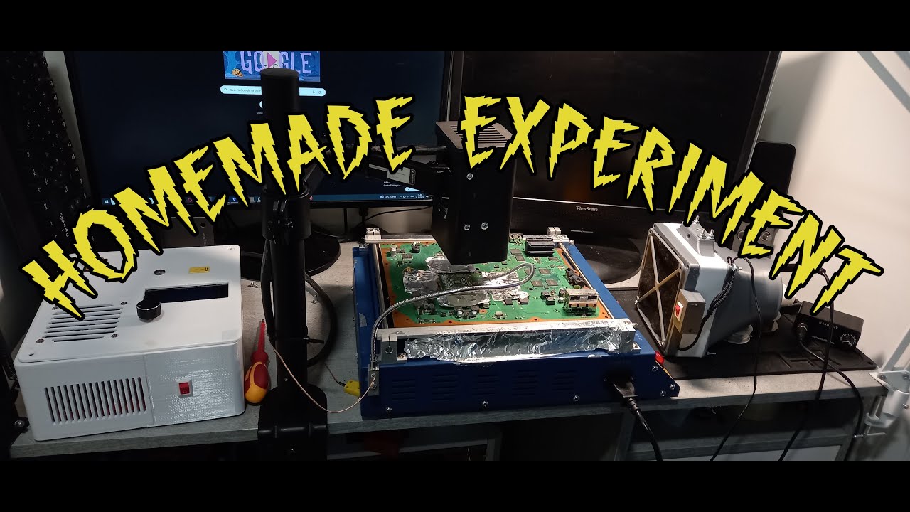 Designing & Building a BGA Rework Station based on a T8280 (For Frankensteining and more...)
