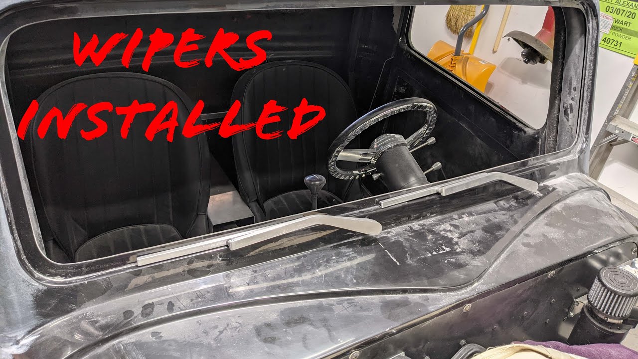Factory Five 35 Hot Rod Truck Windshield Wiper Install