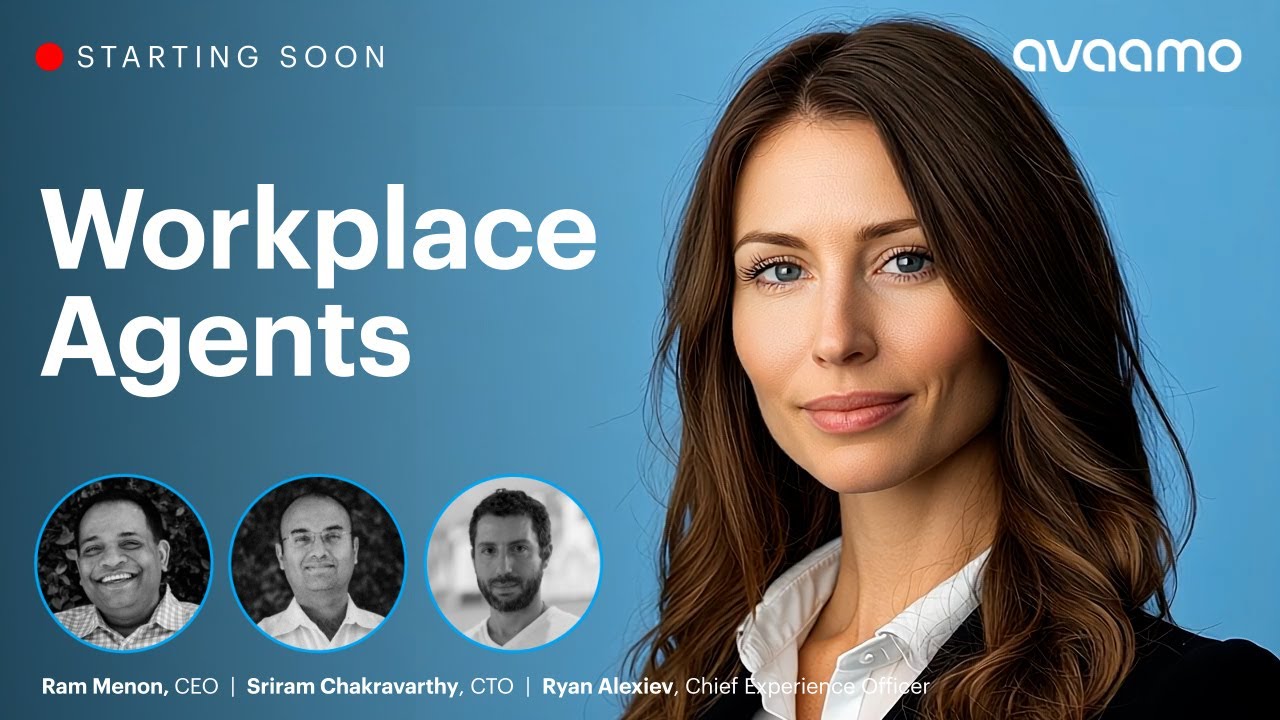 Livestream - Meet Avaamo's Workplace Agents