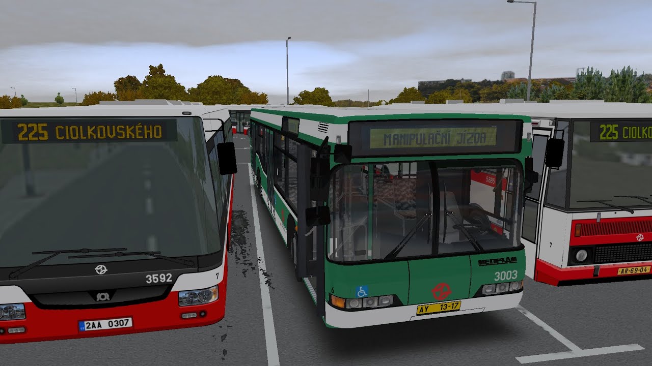 OMSI 2 - Praha • nájezd na Velkou Ohradu + linka 235 - Velká Ohrada → Nové Butovice • Neoplan N4116