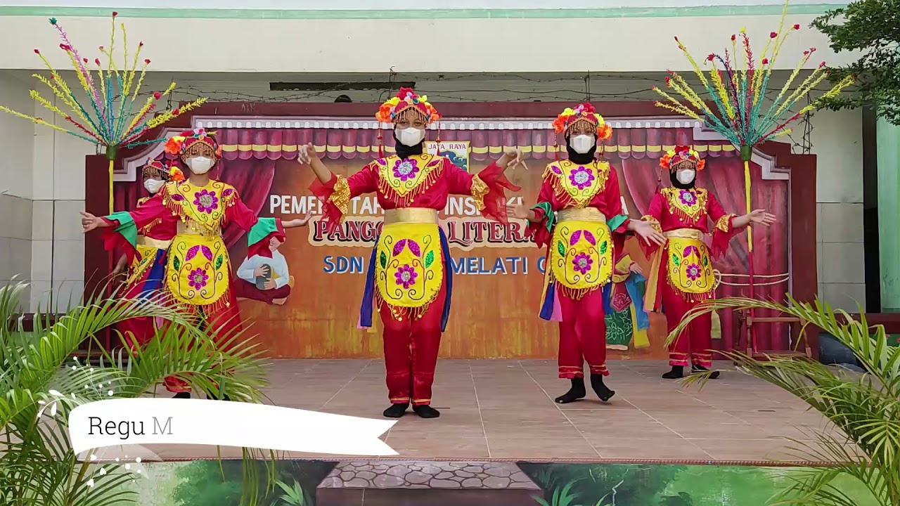 TARIAN KEMBANG JATOH REGU MELATI 03 302 PANGKALAN SDN KEBON MELATI 01 KWARRAN TANAH ABANG