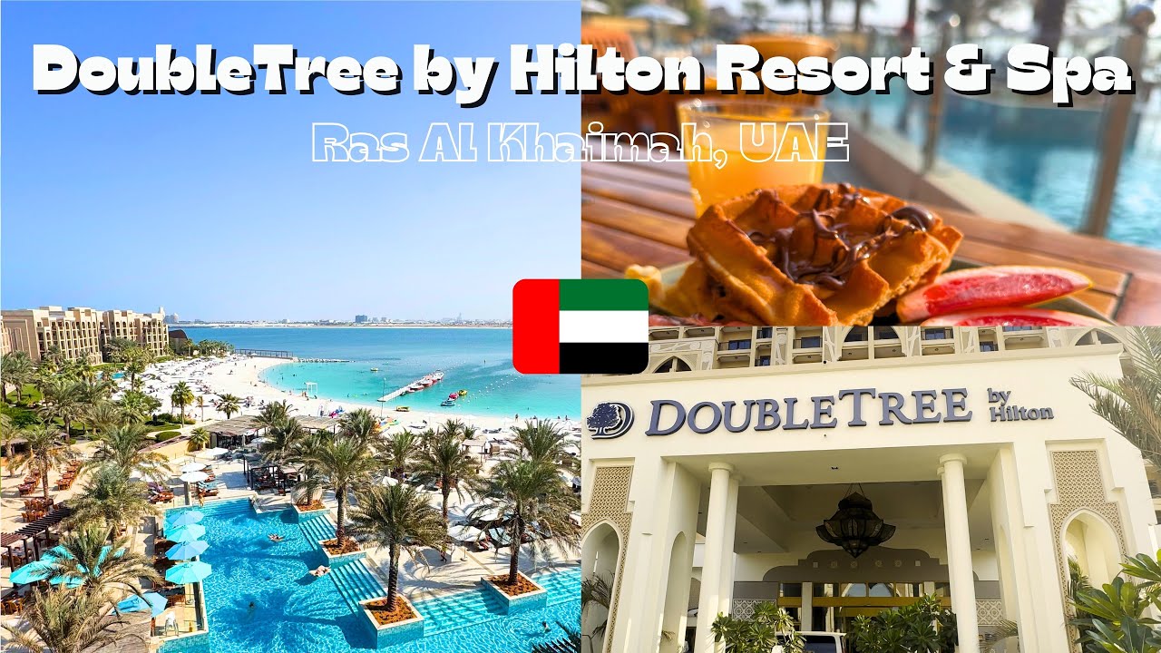 DoubleTree by Hilton Resort & Spa Marjan Island ⭐️ Ras Al Khaimah, UAE [4K VIDEO]