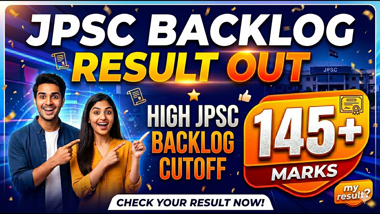 JPSC Backlog Result Out! 😱 Cutoff 145+?? | JPSC Mains Exam Date Announced! JPSC Prelims Result Out