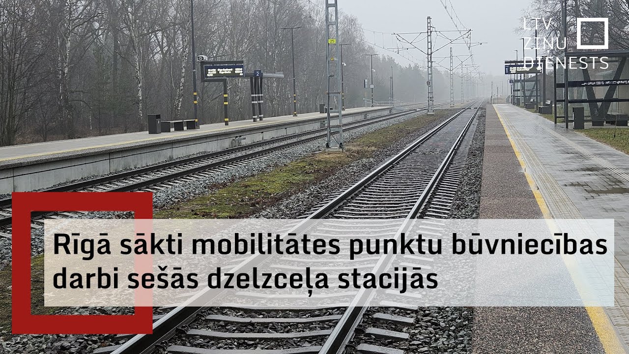 Rīgā sakārtos dzelzceļa staciju apkārtni