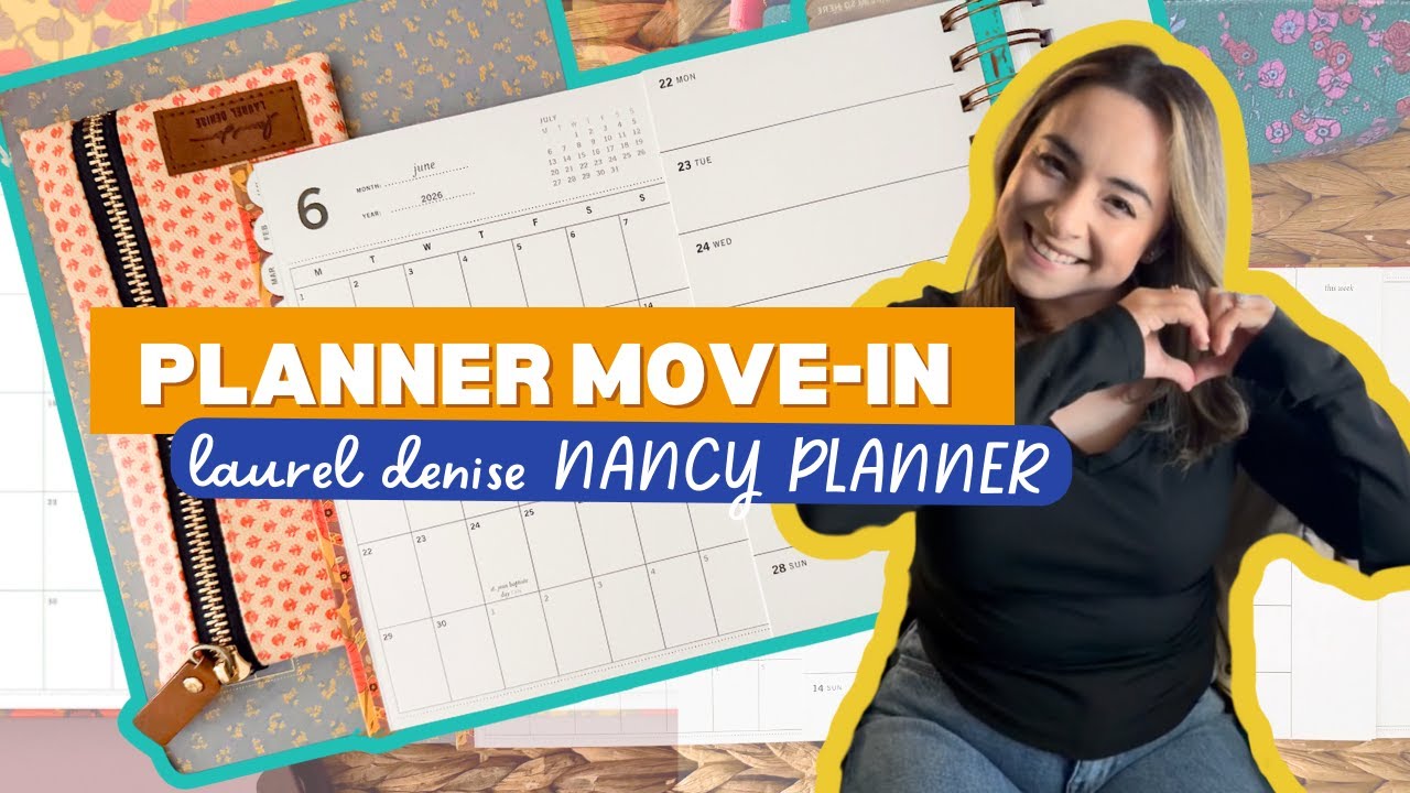 The Only Planner You Need for 2026 | December Setup in the Laurel Denise Nancy Planner