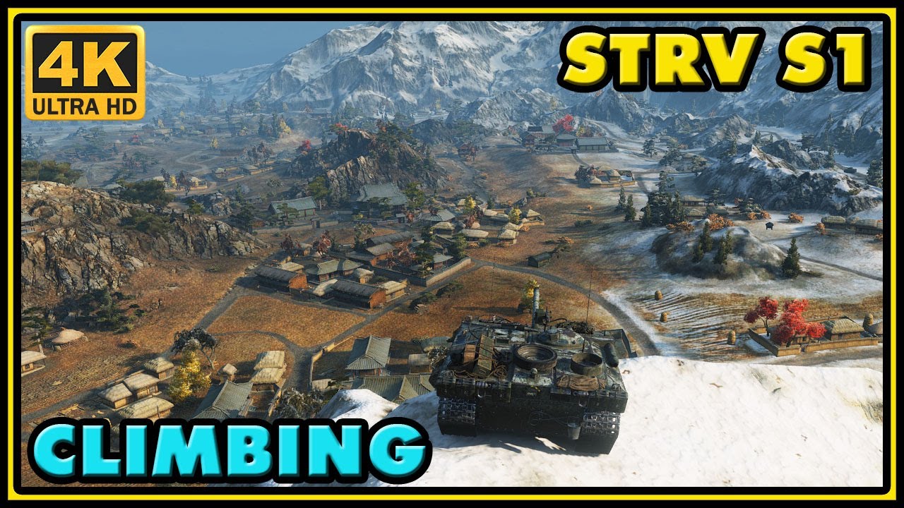 Climbing Strv S1 - 12 Kills - 7K Damage - World of Tanks Gameplay
