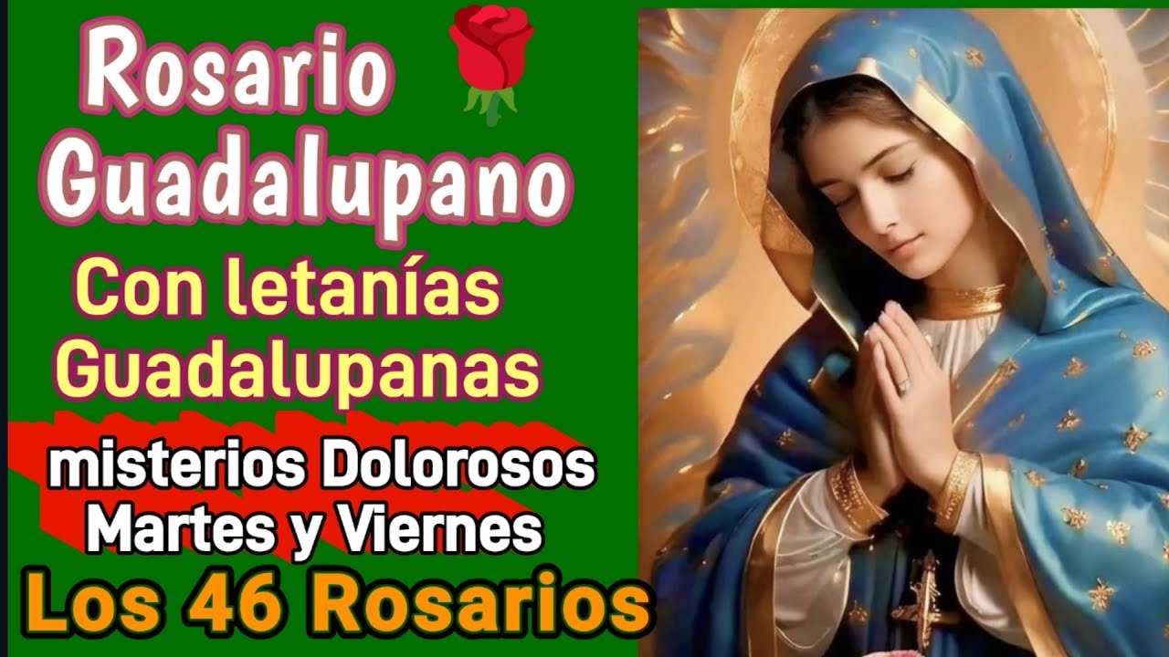Santo Rosario Guadalupano Martes y Viernes Los 46 ROSARIOS