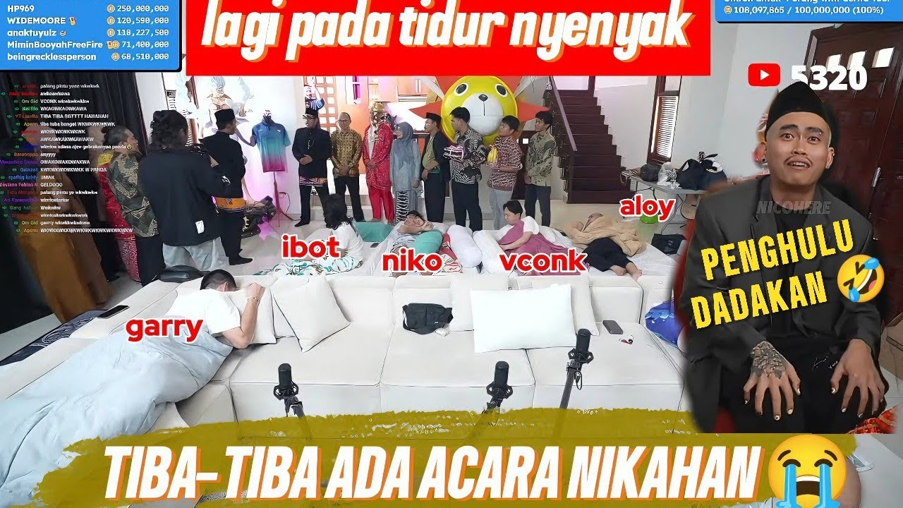 FULL ACARA NIKAHAN DI MARAPTHON | ALOY JADI PENGHULU DADAKAN 😭 #marapthon2 #aloy #yb @ybrap