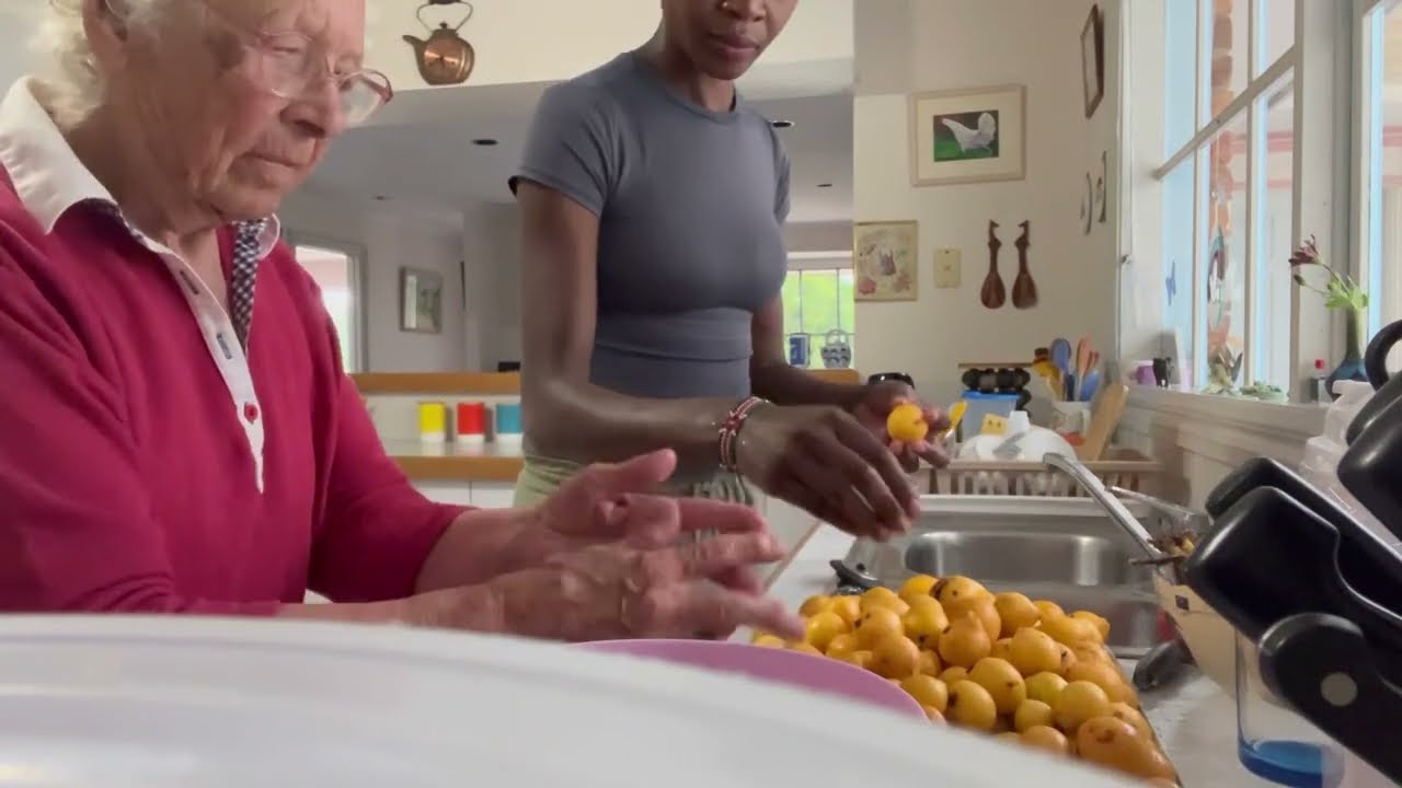 Harvesting & Making Loquat Jam with my Australian Grandmother 🇰🇪 🇦🇺