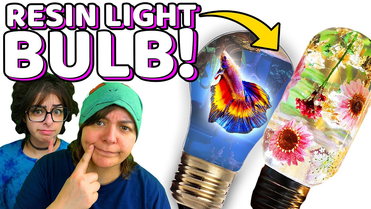 Tried Making Light Bulbs With Resin