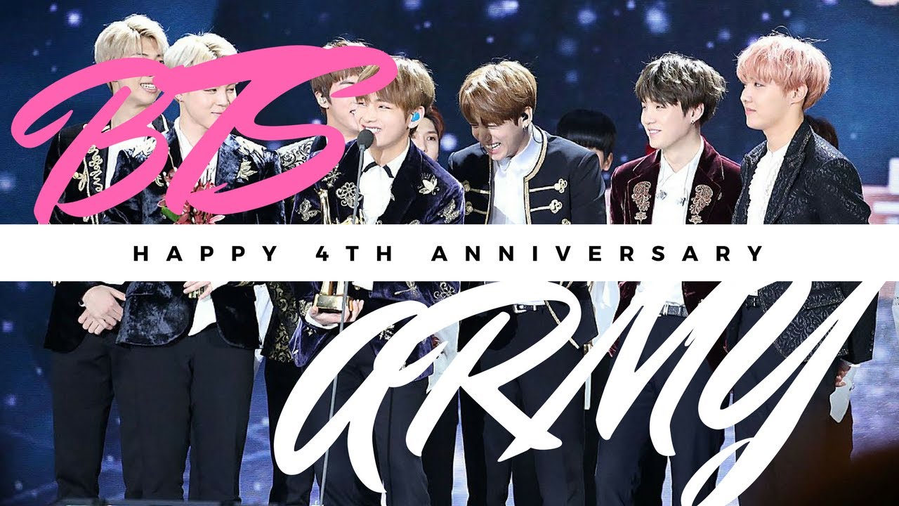 BTS 4th YEAR ANNIVERSARY TRIBUTE!💕