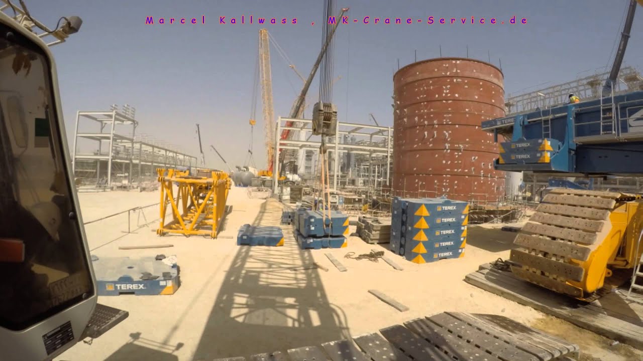 #MK-CRANE-SERVICE #Sarens #Terex #Demag #CrawlerCranes #CC-6800 #heavylifting #KSA#Oil&Gas