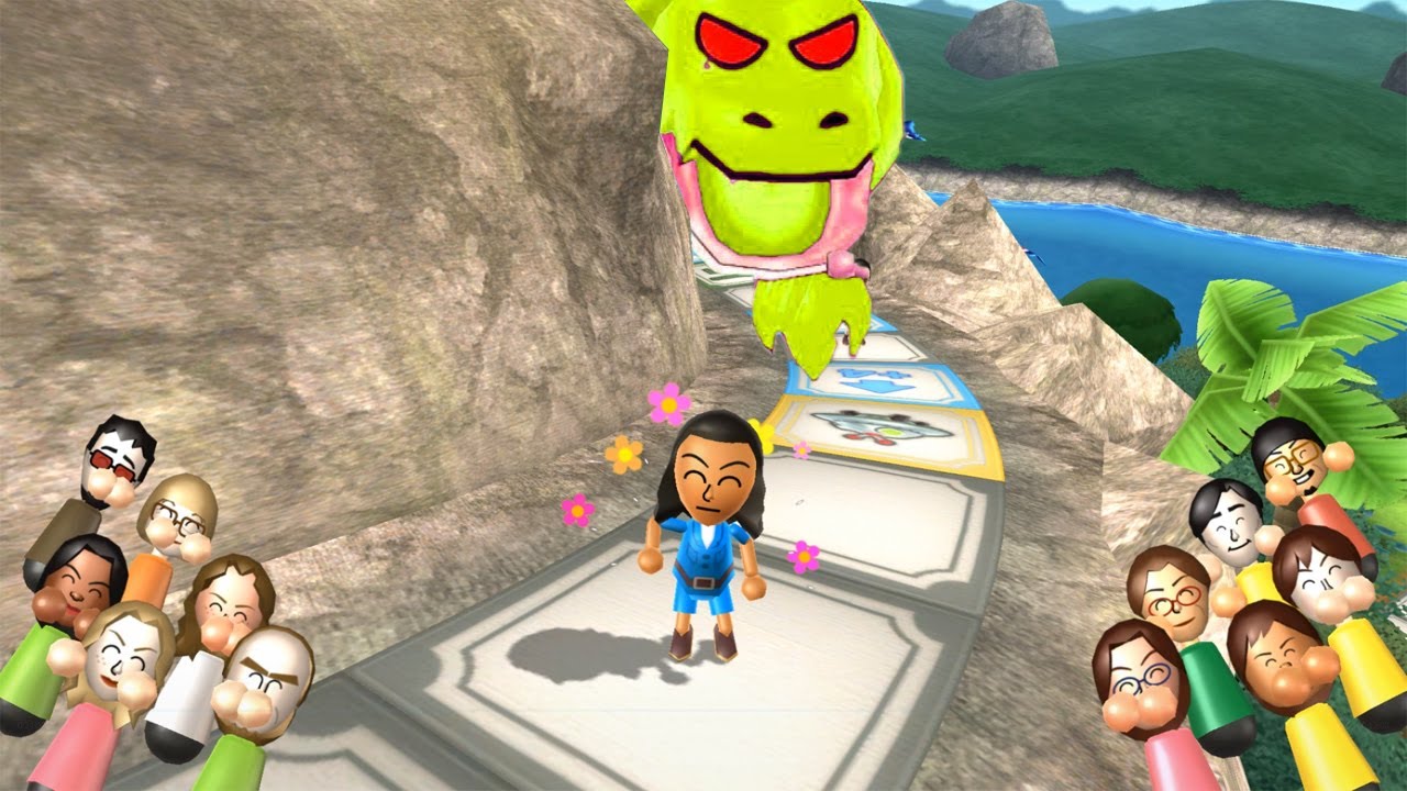 Wii Party Series Board Game Island - Guest D vs Asami vs Víctor vs Alisha (Master Difficulty)