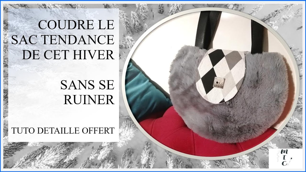SAC FOURRURE, LE SAC TENDANCE DE CET HIVER 2021 ......... SANS SE RUINER par Mamzelle Inès créations