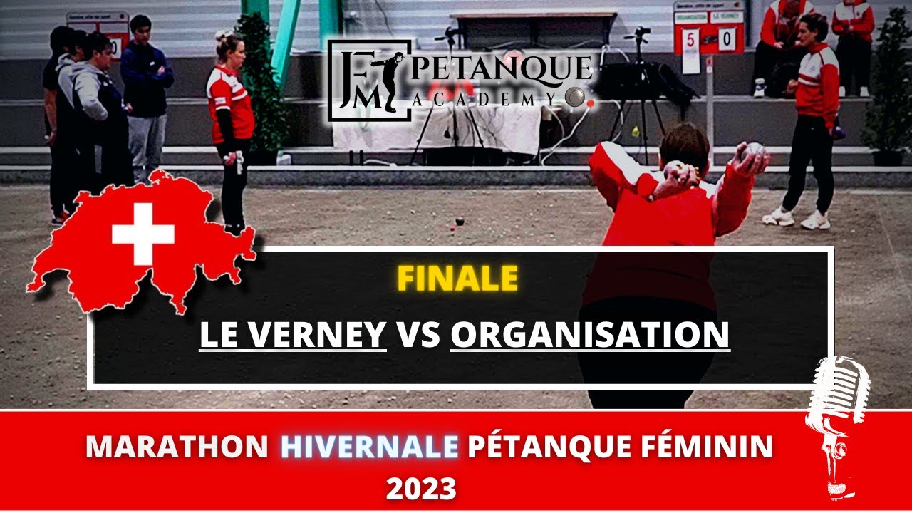 FINALE - CLERE vs ESTEVE - Marathon Hivernal Pétanque Triplette Féminine 2023
