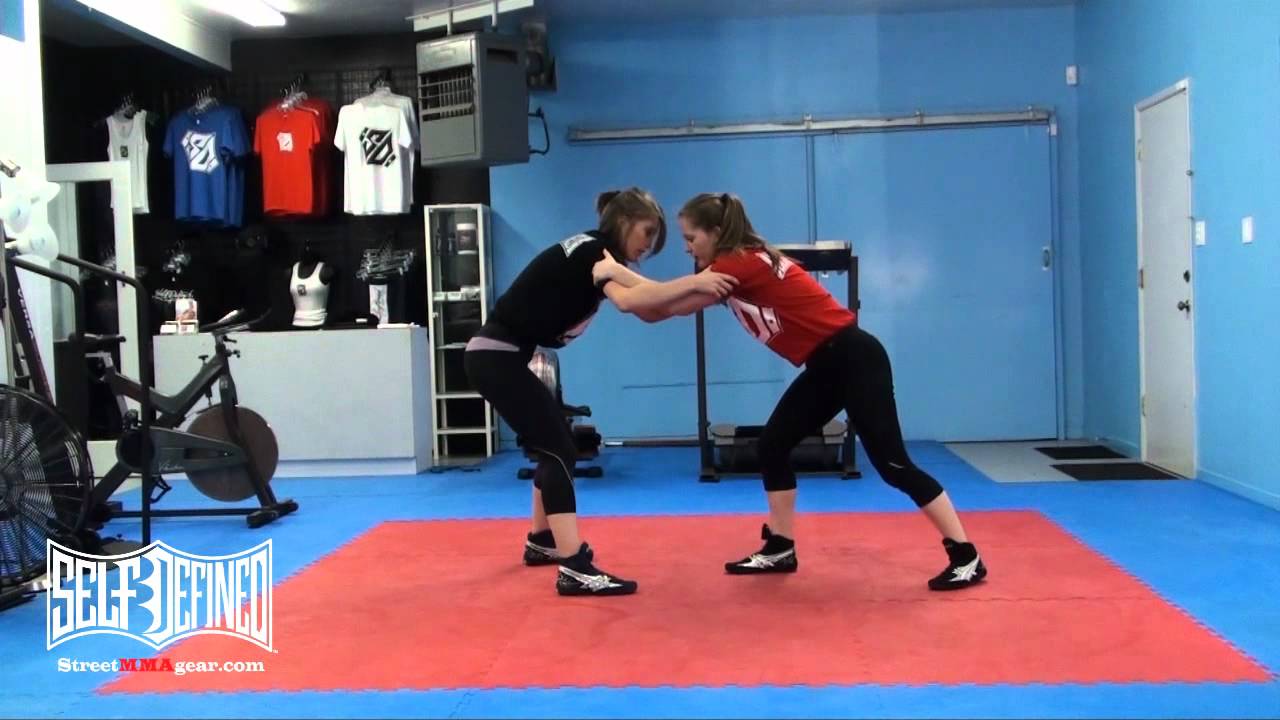 Firemans Carry Takedown - Womens Beginner MMA Wresting Techniques presented by Self Defined Fitness