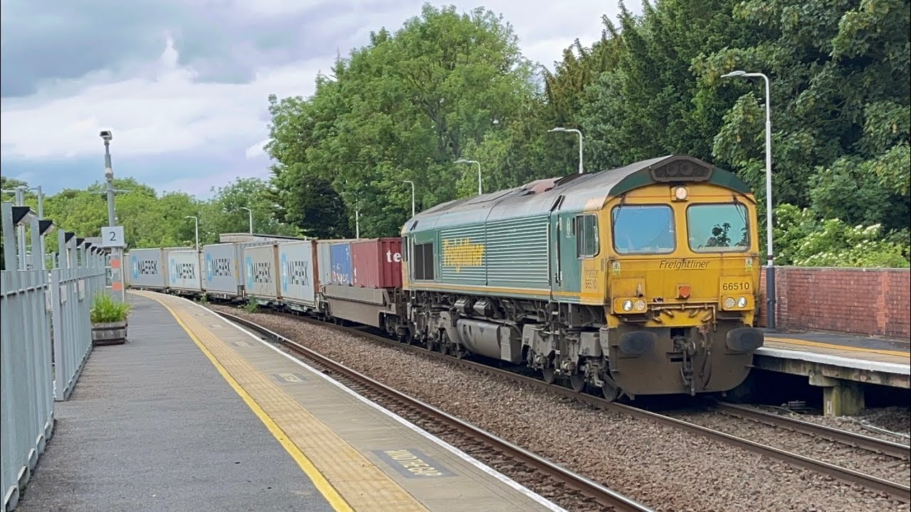 66510 4L73 Tinsley Intermodal Term to London Gateway Frghtliner 13;32 14E Lea Road 2/6/2026