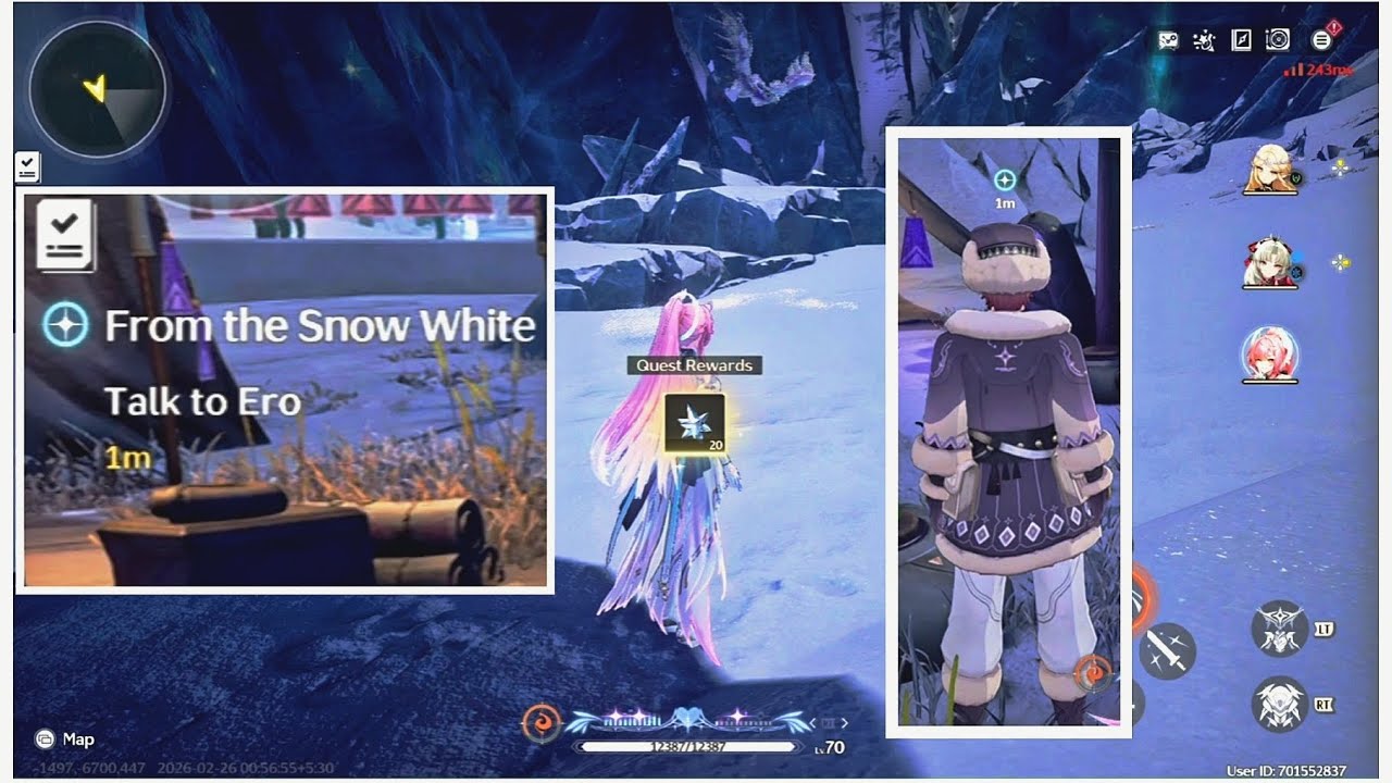 From the snow white | Wuthering waves 