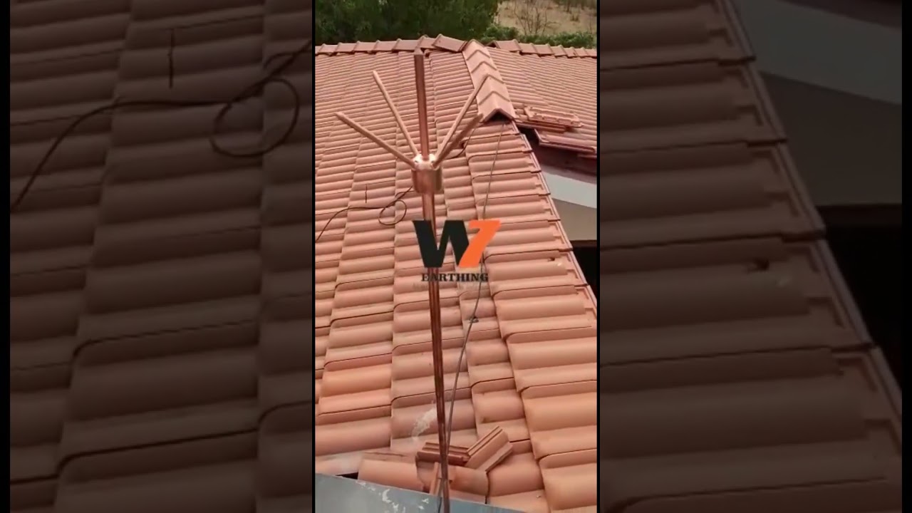 *Solid lightning arrester installation @PUNE*