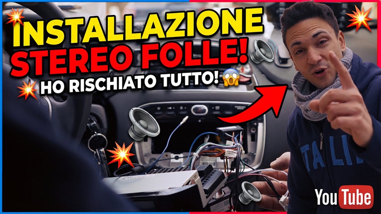Installazione Autoradio Android Touch. Grande Punto/evo 2012/2018