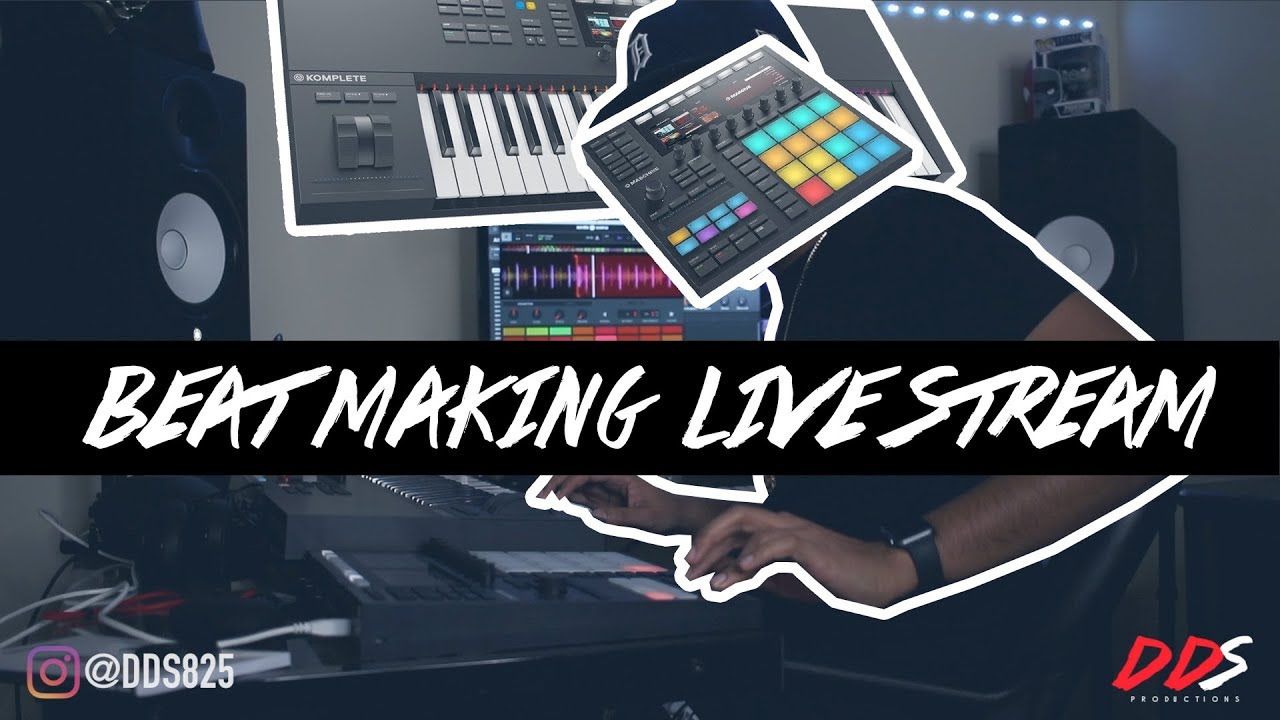 Beat Making Live Stream! Maschine! (Replay)