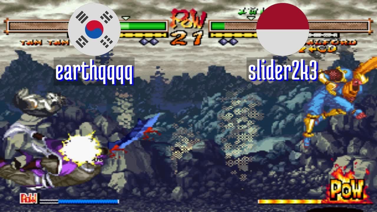 FT5 @samsh5sp: earthqqqq (KR) vs slider2k3 (ID) [Samurai Shodown V Special samsho5 Fightcade] Aug 23