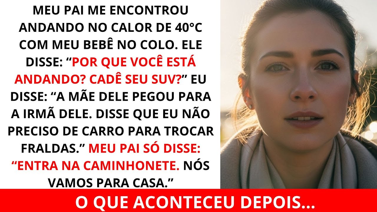 Meu pai perguntou do meu carro — Eu disse que minha sogra tomou pra me “colocar no meu lugar