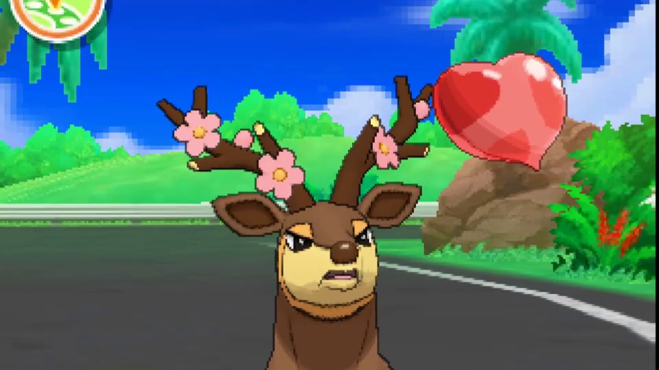 ポケリフレ　メブキジカと戯れるだけの動画