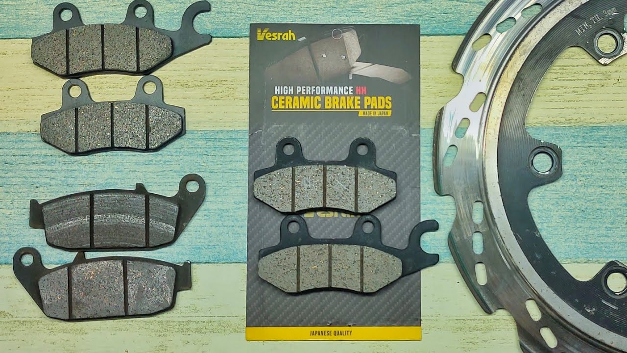 TVS Apache ceramic brake pads | Vesrah ceramic brake pads