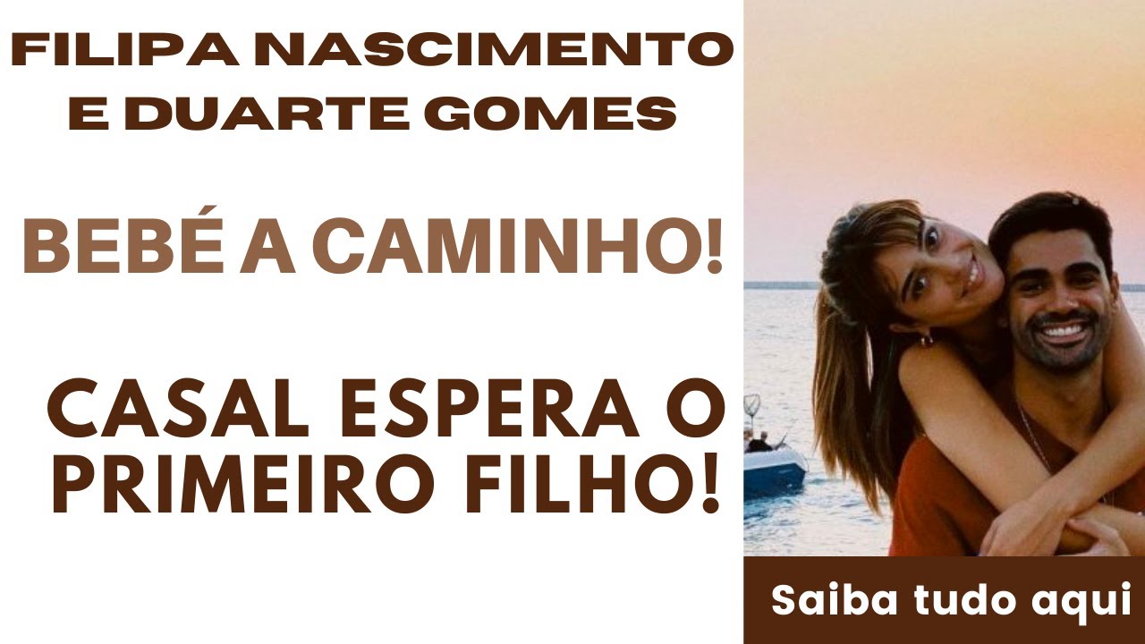 Filipa Nascimento e Duarte Gomes vão ser pais! ❤️