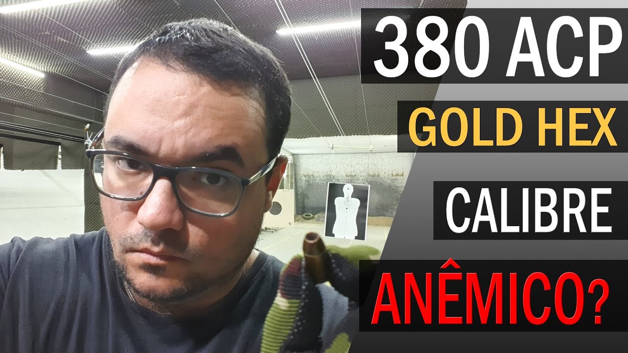 380 CALIBRE ANÊMICO GOLD HEX   Teste de Tiro contra mochila com notebook