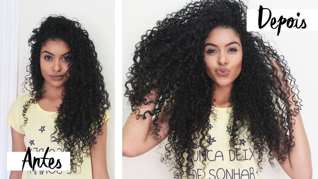 VOLUME + DEFINIÇÃO NO CABELO CACHEADO