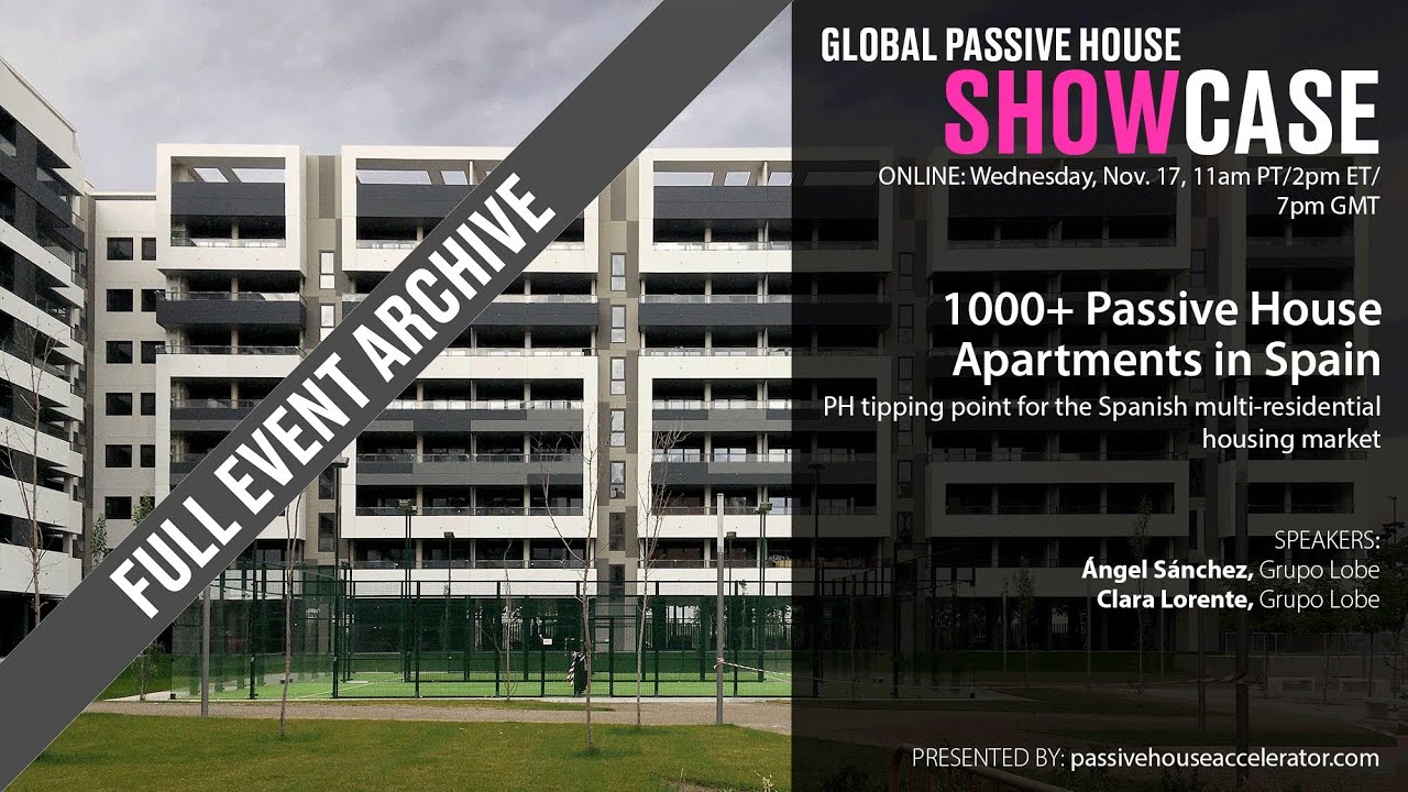 1000+ Passive House Apartments in Spain | Full Event Archive