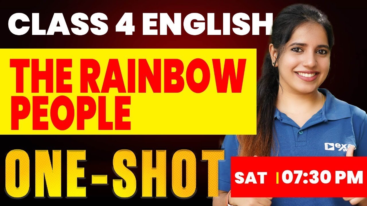 Class 4 English Onam Exam | The Rainbow People | Oneshot | Exam Winner