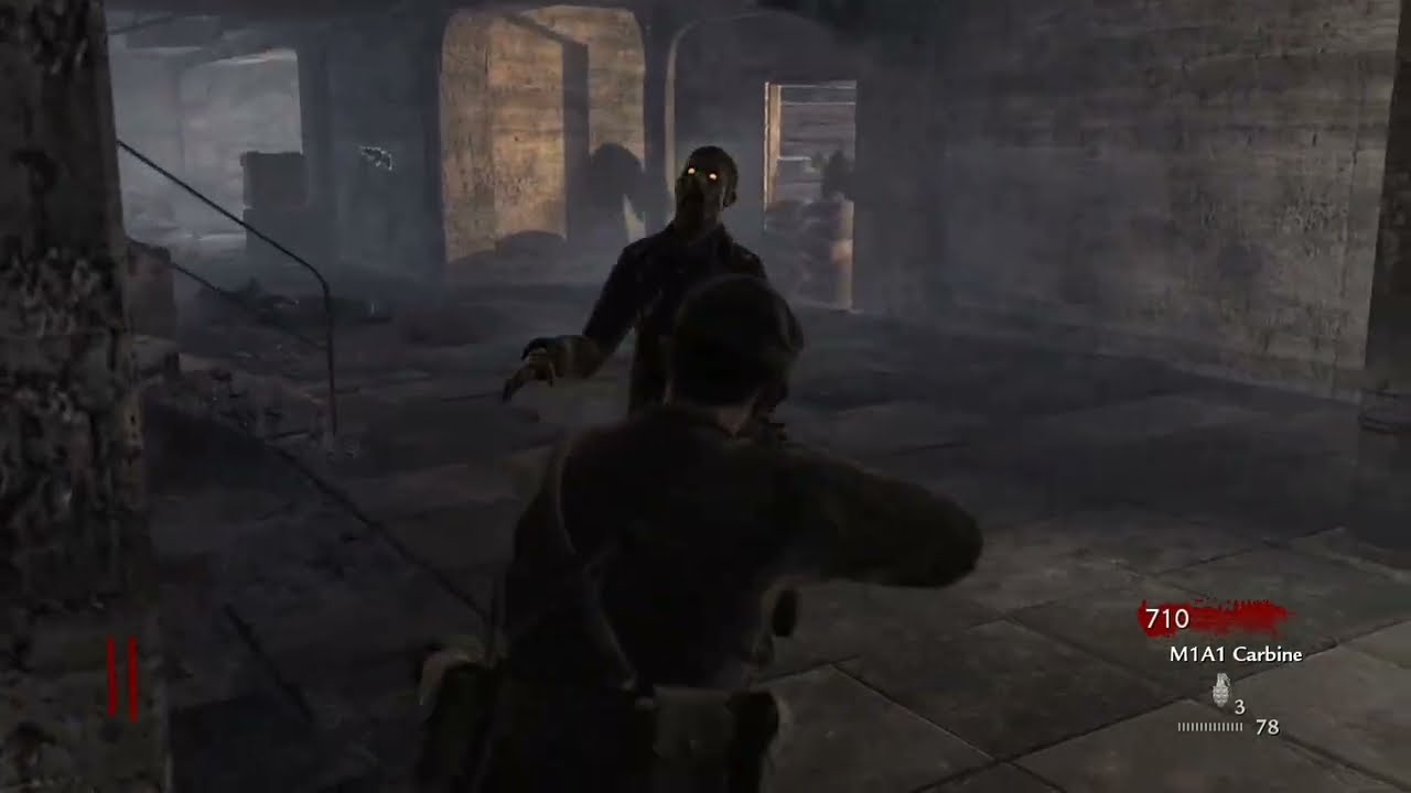 Call Of Duty: World At War Zombies | (Third Person Glitch)