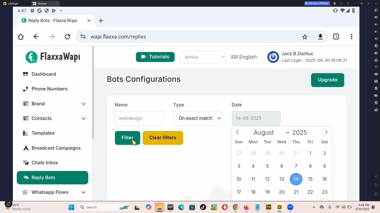 FlaxxaWapi Review: The Ultimate WhatsApp Auto-Reply Bot for Your Business? How to use FlaxxaWapi