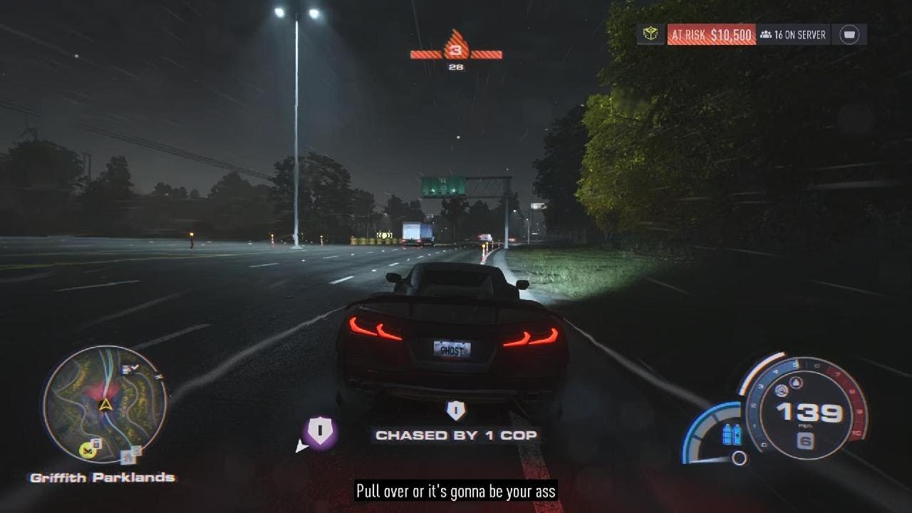 Nfs Unbound intense cop chase