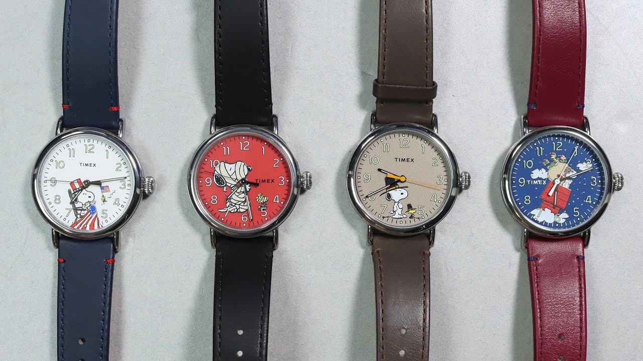 Обзор часов Timex Standard Snoopy Peanuts