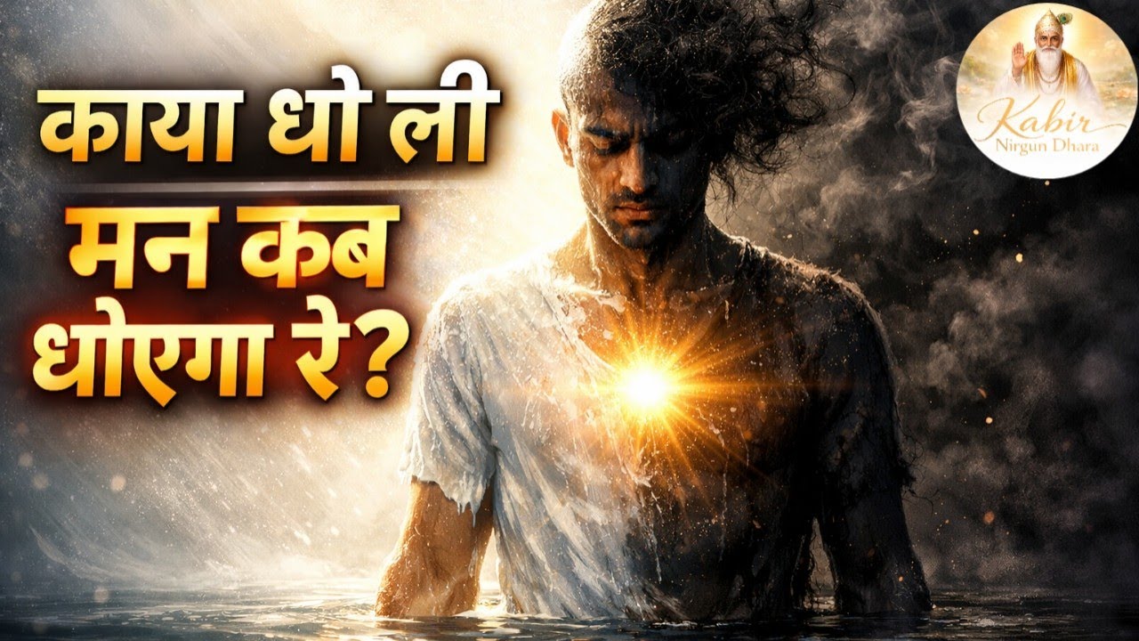 काया धो ली, मन कब धोएगा रे | संत कबीर का झकझोर देने वाला भजन | Kabir Vani
