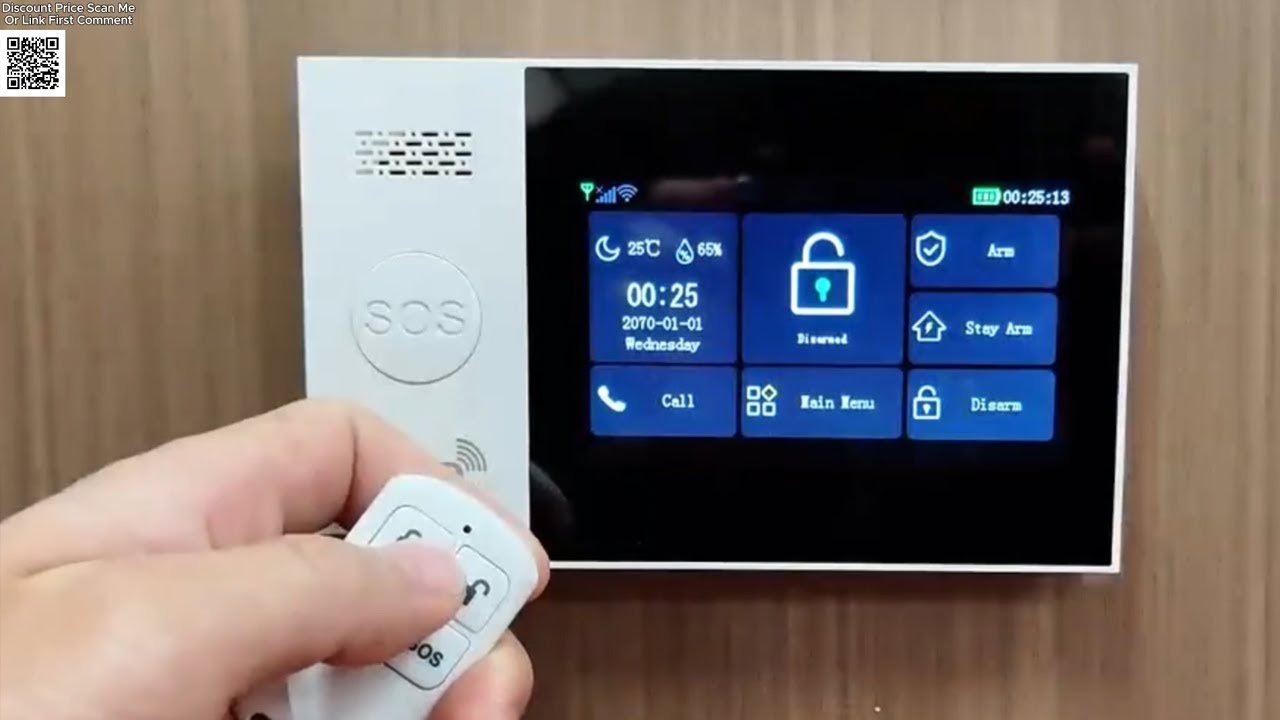 Tuya WIFI Smart Home GSM Alarm System PIR Detector Doors Review Aliexpress