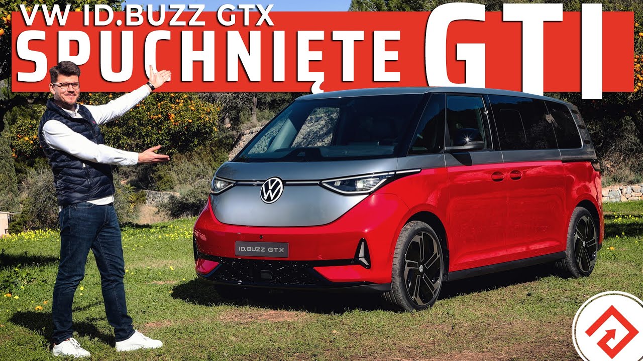 Volkswagen ID.Buzz GTX - nie tylko długi, ale i szybki