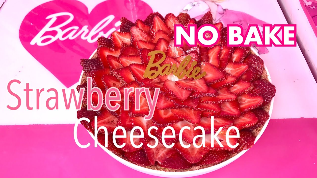 NO BAKE PINK STRAWBERRY CHEESECAKE 2020!!! MIND BLOWING DESSERT RECIPE!